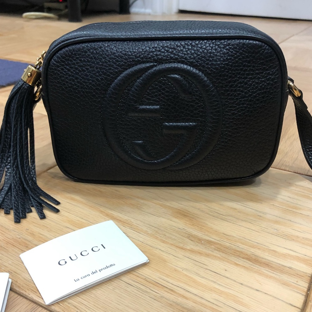 Gucci Soho Leather Disco Crossbody Bag
